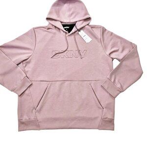 DKNY Women’s Activewear Sport Hoodie Quartz Pink Sweatshirt XL NWT